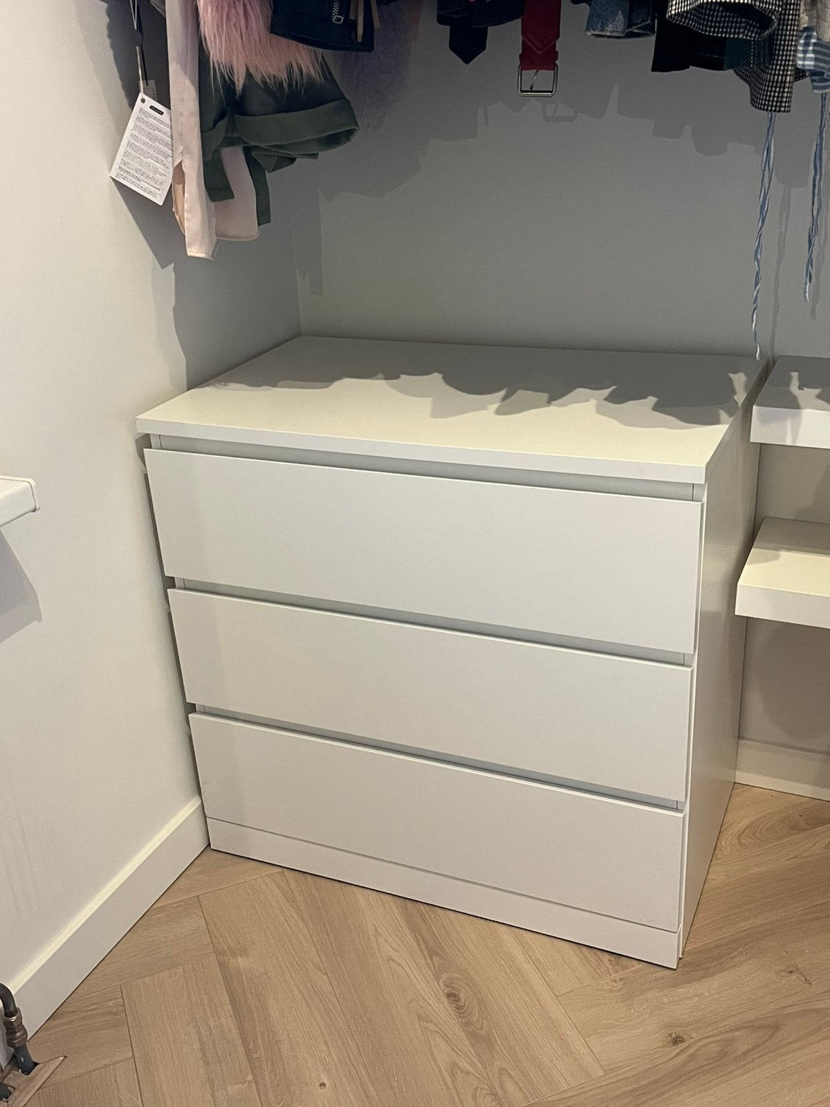 2x Malm ladekast 80x78cm, Ophalen, Gebruikt, 50 tot 100 cm, 3 of 4 laden