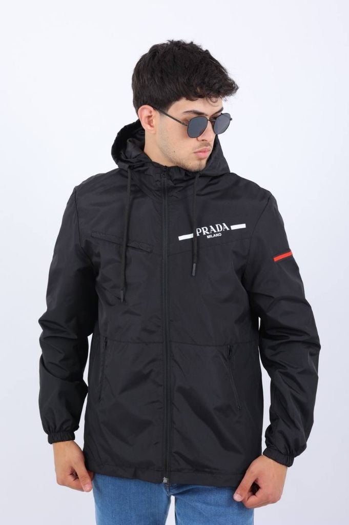 Prada zomerjas, Kleding | Heren, Jassen | Zomer, Ophalen, Nieuw, Overige maten, Zwart