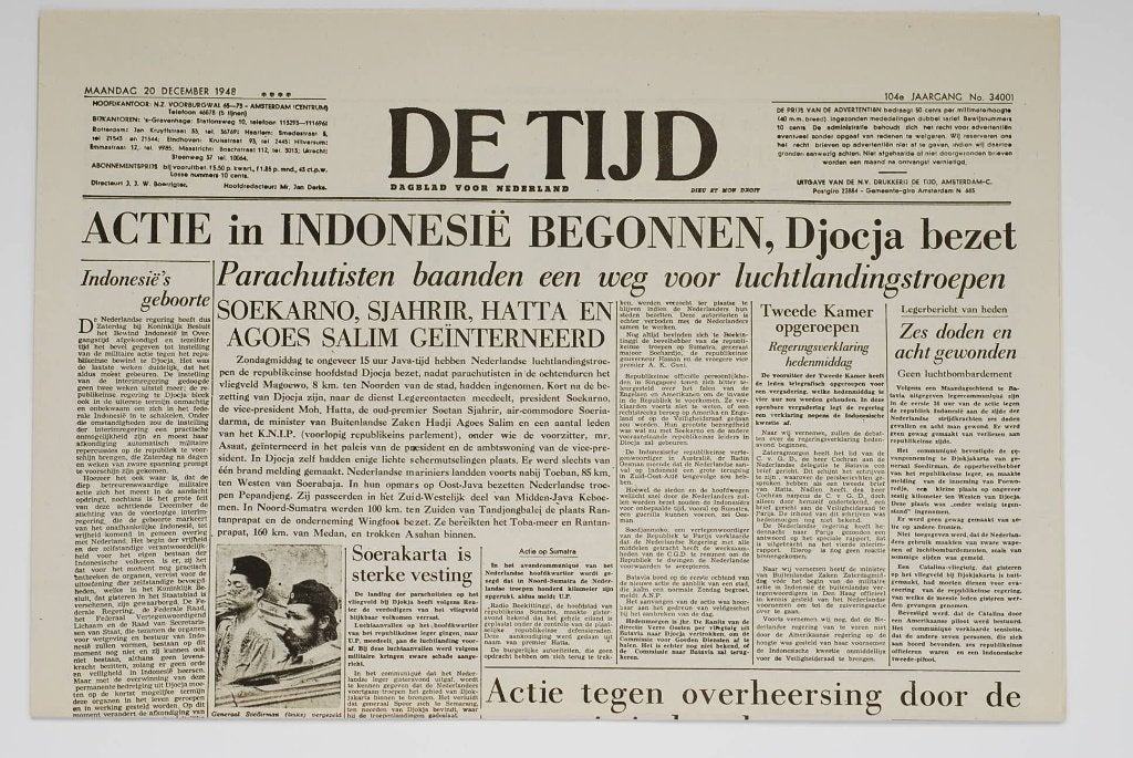 De Tijd 1948 - Actie in Indonesië (Heruitgave, 1994), Zo goed als nieuw, Verzenden, Amsterdam, Overige soorten