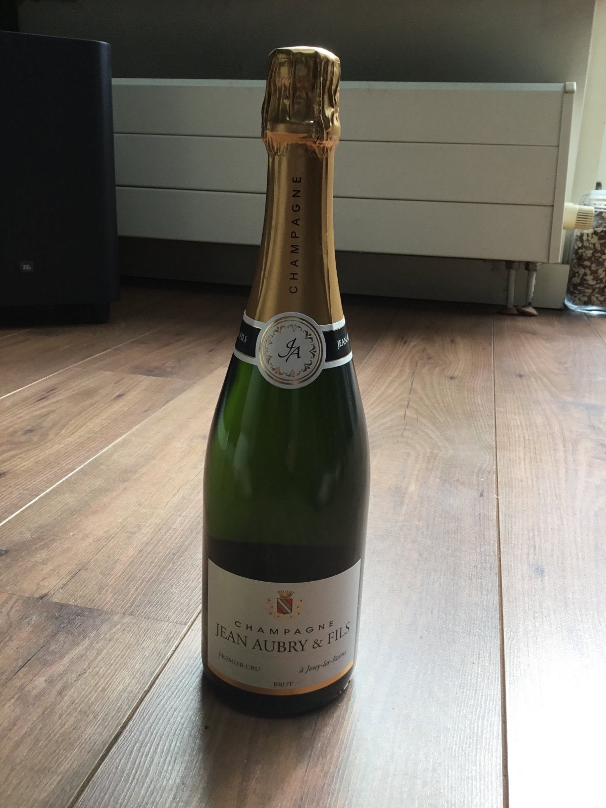 Champagne Jean Aubry & Fils Premier Cru Brut, Ophalen, Nieuw, Frankrijk, Champagne