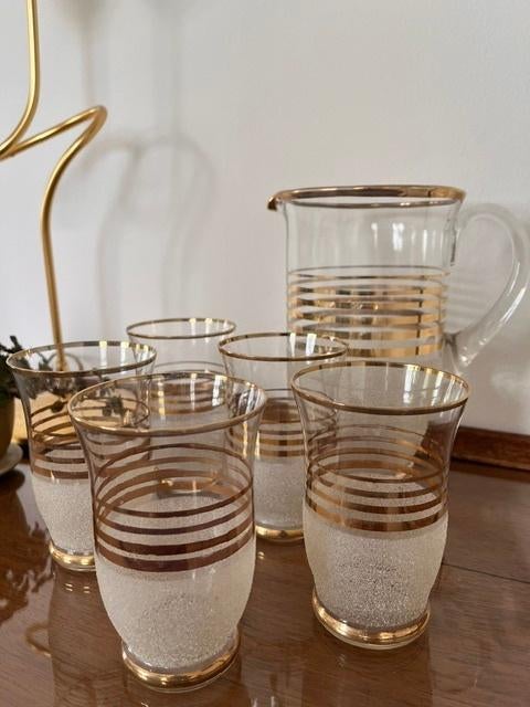 Vintage limonade set, Ophalen of Verzenden
