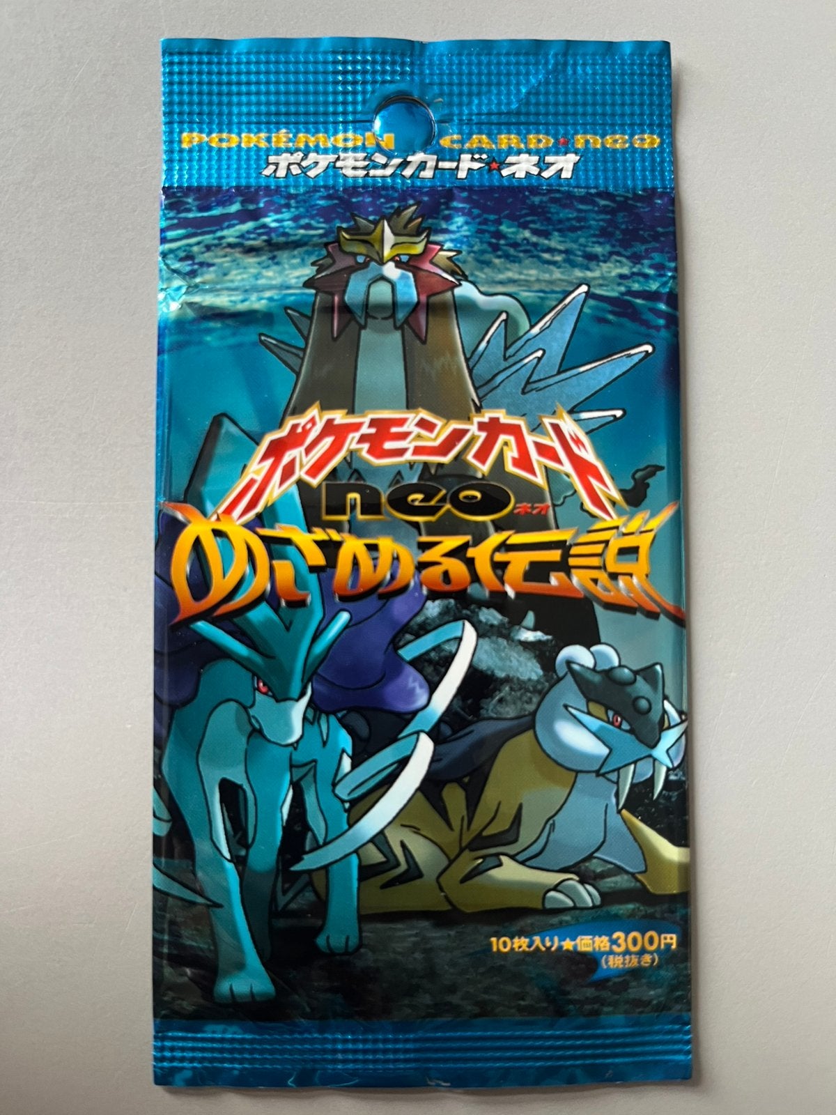 Pokemon booster empty neo revelation japanese 2000, Ophalen of Verzenden, Gebruikt, Booster