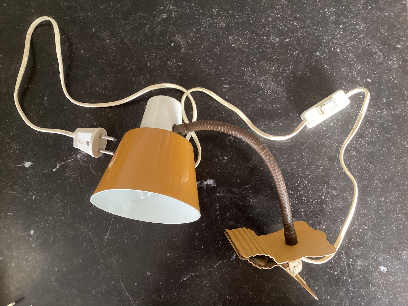 Vintage Klemlampje van HALA (Zeist), Ophalen of Verzenden, Gebruikt