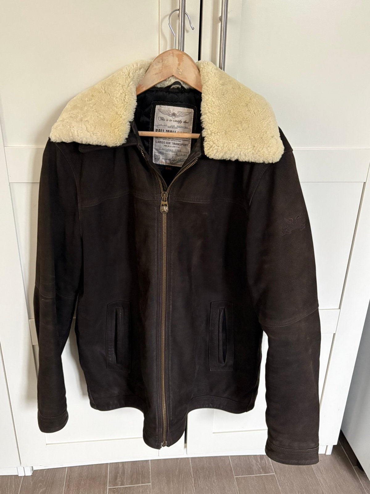 Vintage Pall mall cargo jas, Ophalen of Verzenden, Zo goed als nieuw, Overige maten, Bruin