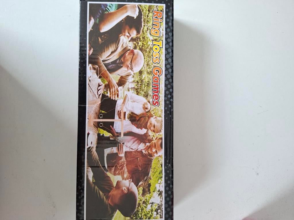 Ring Toss Games - Houten Ringwerpspel voor Familieplezier, Een of twee spelers, Ophalen of Verzenden, Nieuw, Onbekend