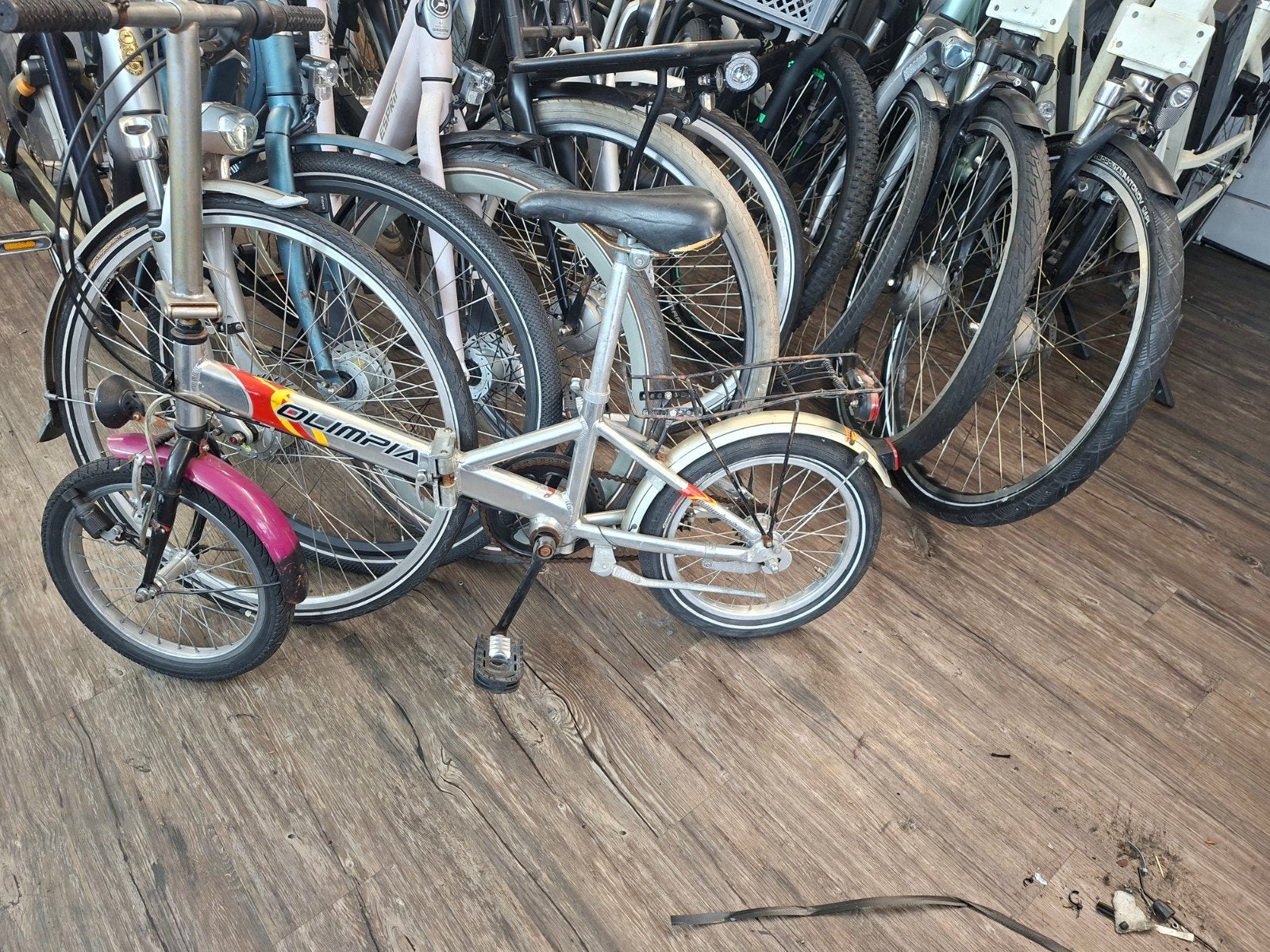 Vouwfiets 16 inch koopje, Ophalen, Gebruikt