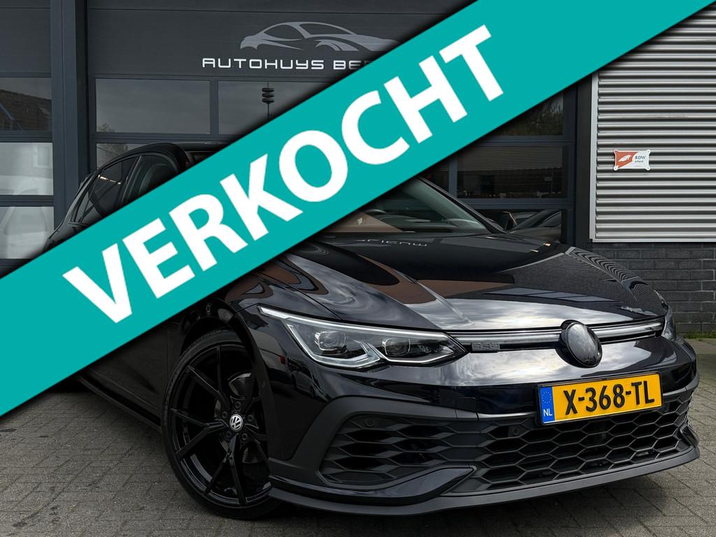 Volkswagen Golf 1.5 eTSI Style R Line Sfeer Clima Maxton Sto, Auto's, 4 cilinders, 150 pk, Alcantara, Zwart