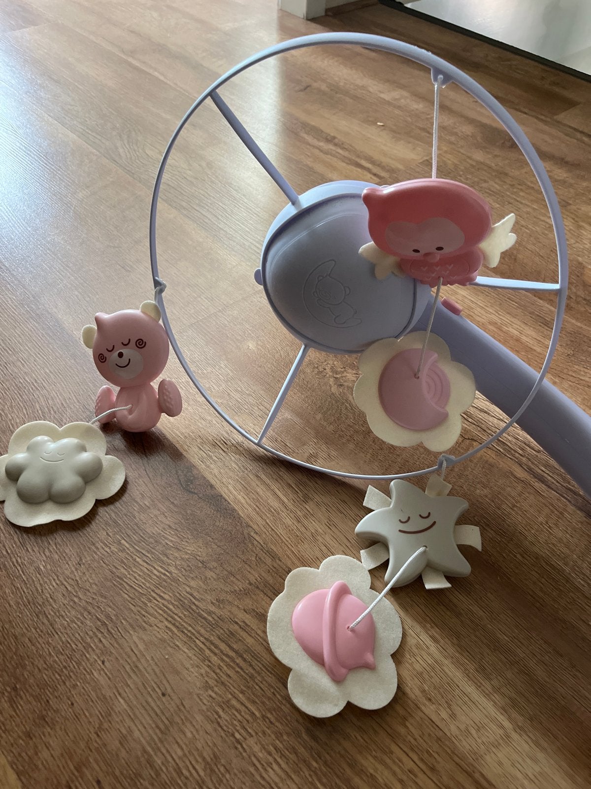 Infantino Muziekmobiel voor babybedje, Kinderen en Baby's, Ophalen of Verzenden, Gebruikt, Mobiel, Met geluid