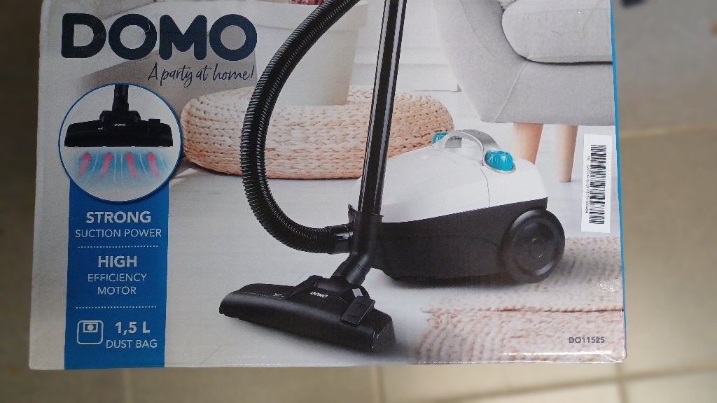 Domo stofzuiger nieuw met zak in ongeopende doos, Stofzak, Overige merken, Nieuw, Sledestofzuiger