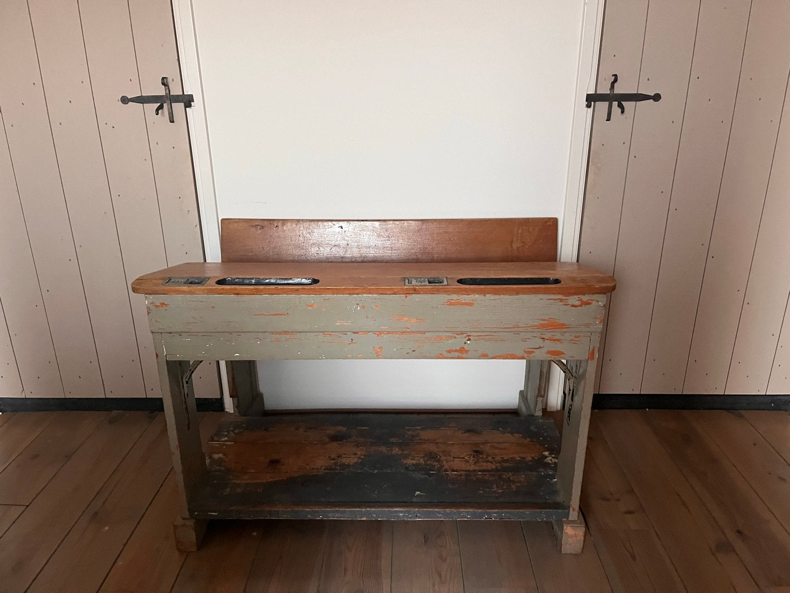 Antiek schoolbankje - Prachtig en nostalgisch, Ophalen