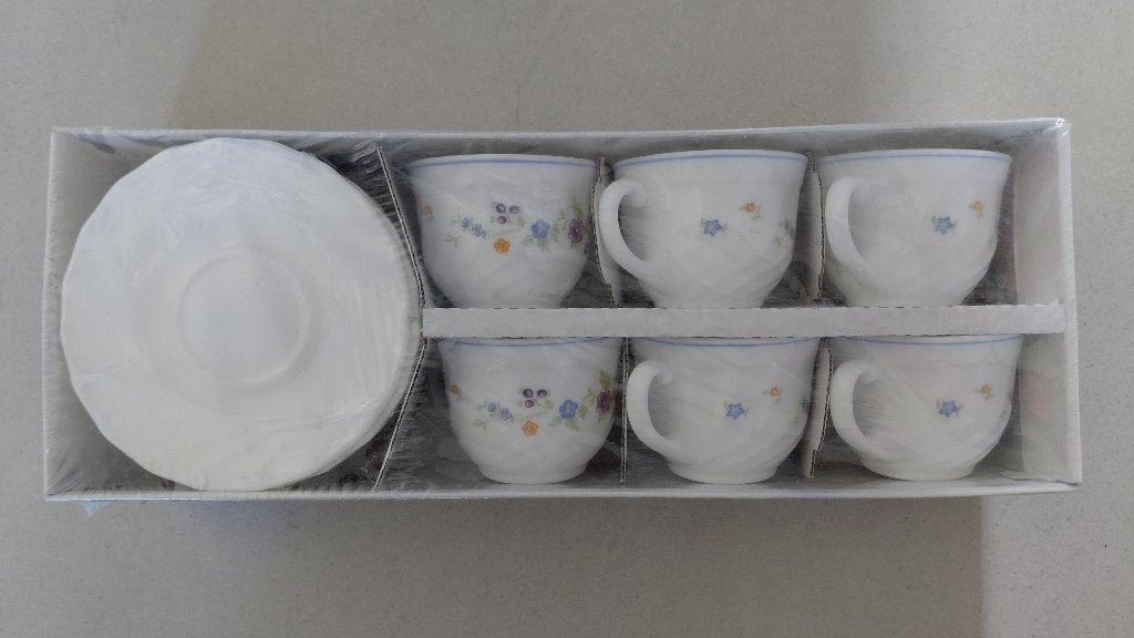 Luminarc Koffieset, Ophalen of Verzenden, Nieuw, Overige stijlen, Kop(pen) en/of Schotel(s)