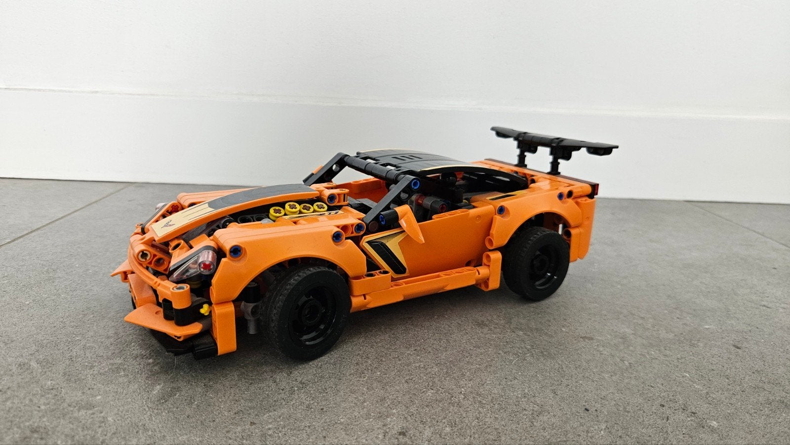 Lego Technic Chevrolet Corvette ZR1 (42093), Lego, Inclusief instructies, Ophalen of Verzenden, Zo goed als nieuw