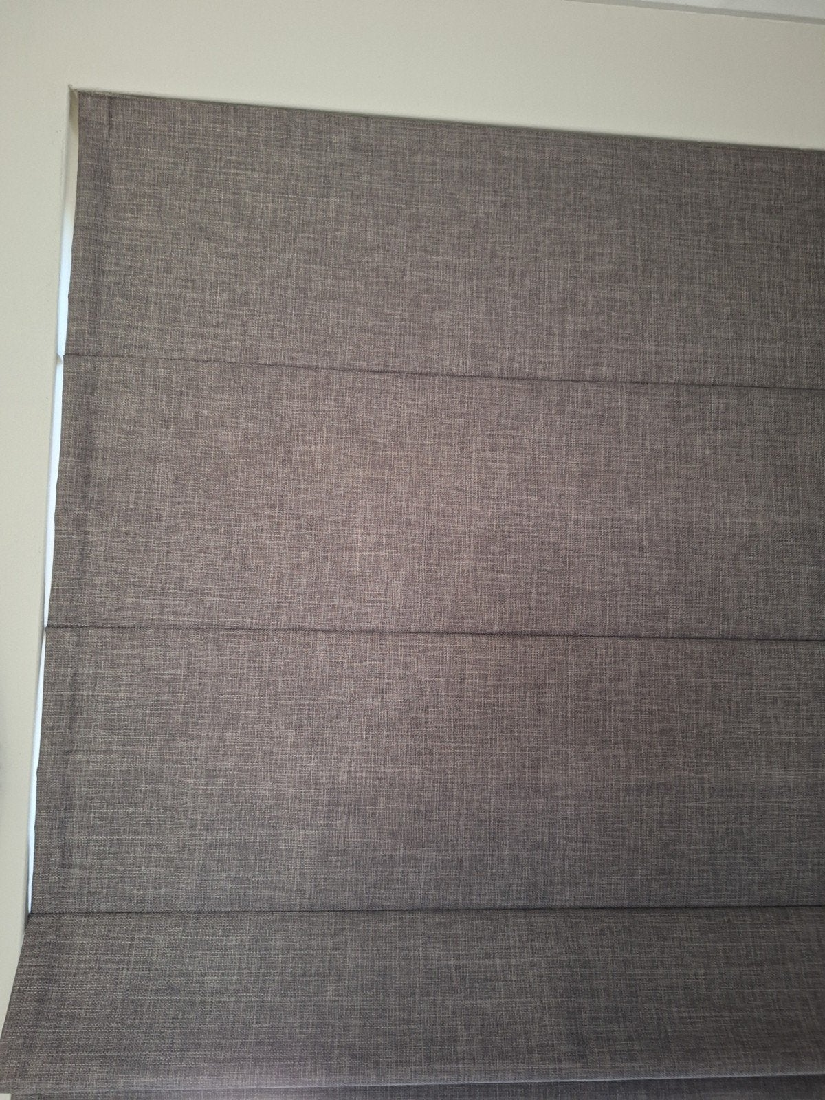 Veneta Vouwgordijn - Maddison Night Taupe 198x227 cm, Huis en Inrichting, Ophalen, Zo goed als nieuw