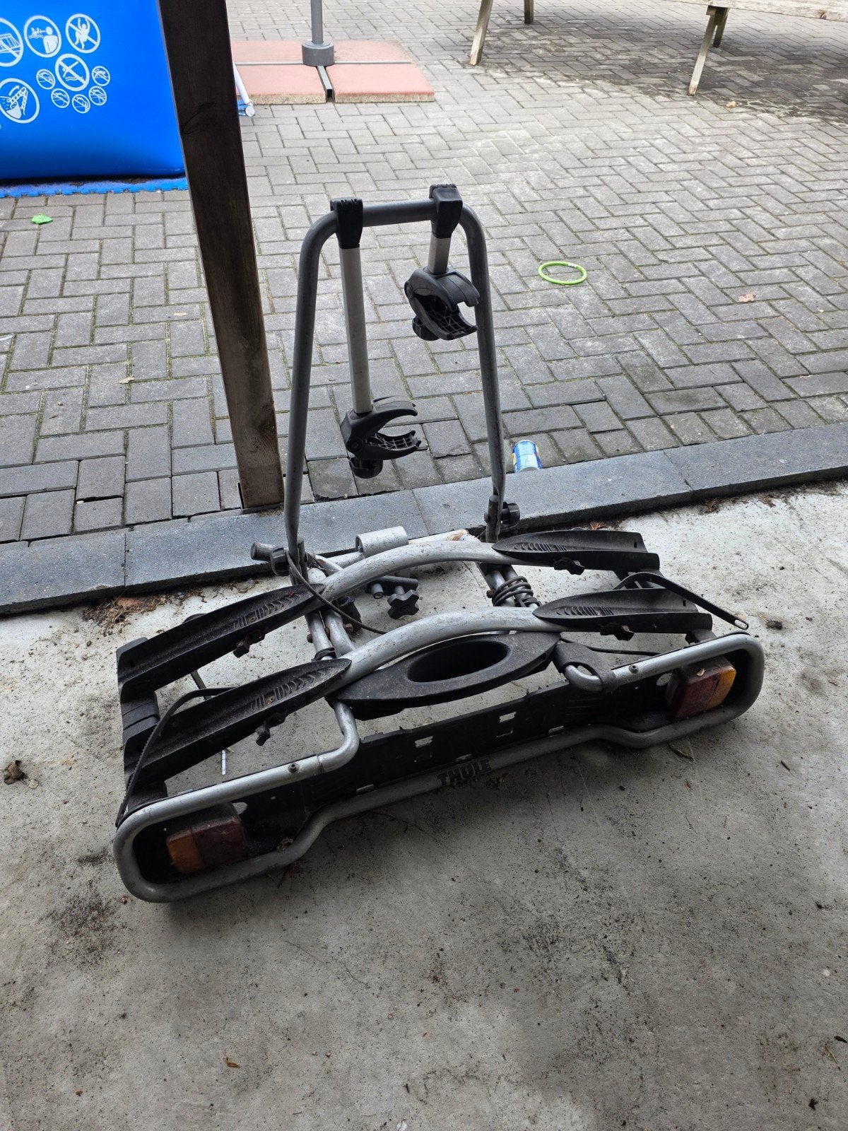 Thule fietsendrager voor 2 fietsen, Ophalen, 2 fietsen, Gebruikt, Trekhaakdrager