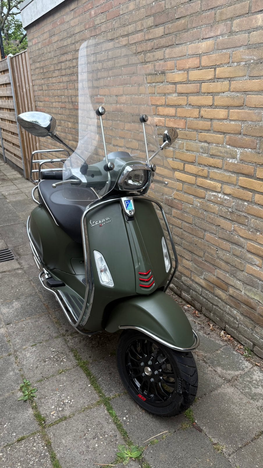 Vespa sprint 4T sport, Ophalen, Overige modellen, Maximaal 45 km/u, Zo goed als nieuw
