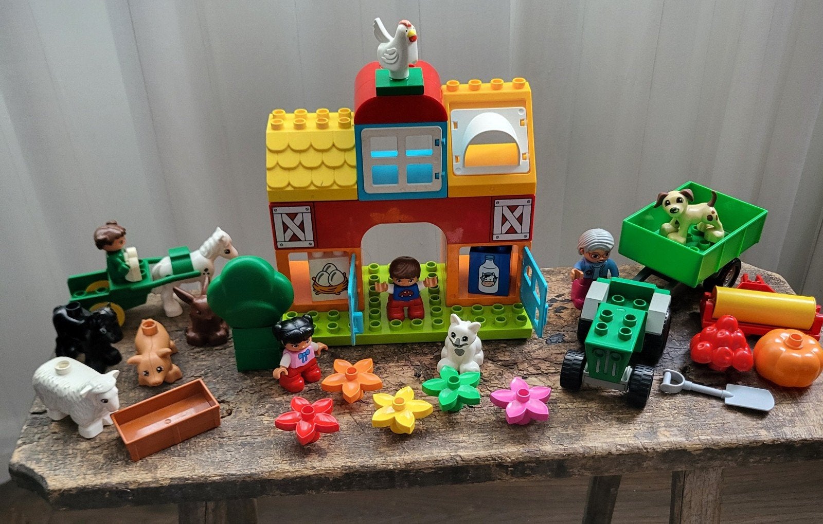 lego duplo boerderij met veel exstra s, Kinderen en Baby's, Speelgoed | Duplo en Lego, Ophalen of Verzenden, Zo goed als nieuw