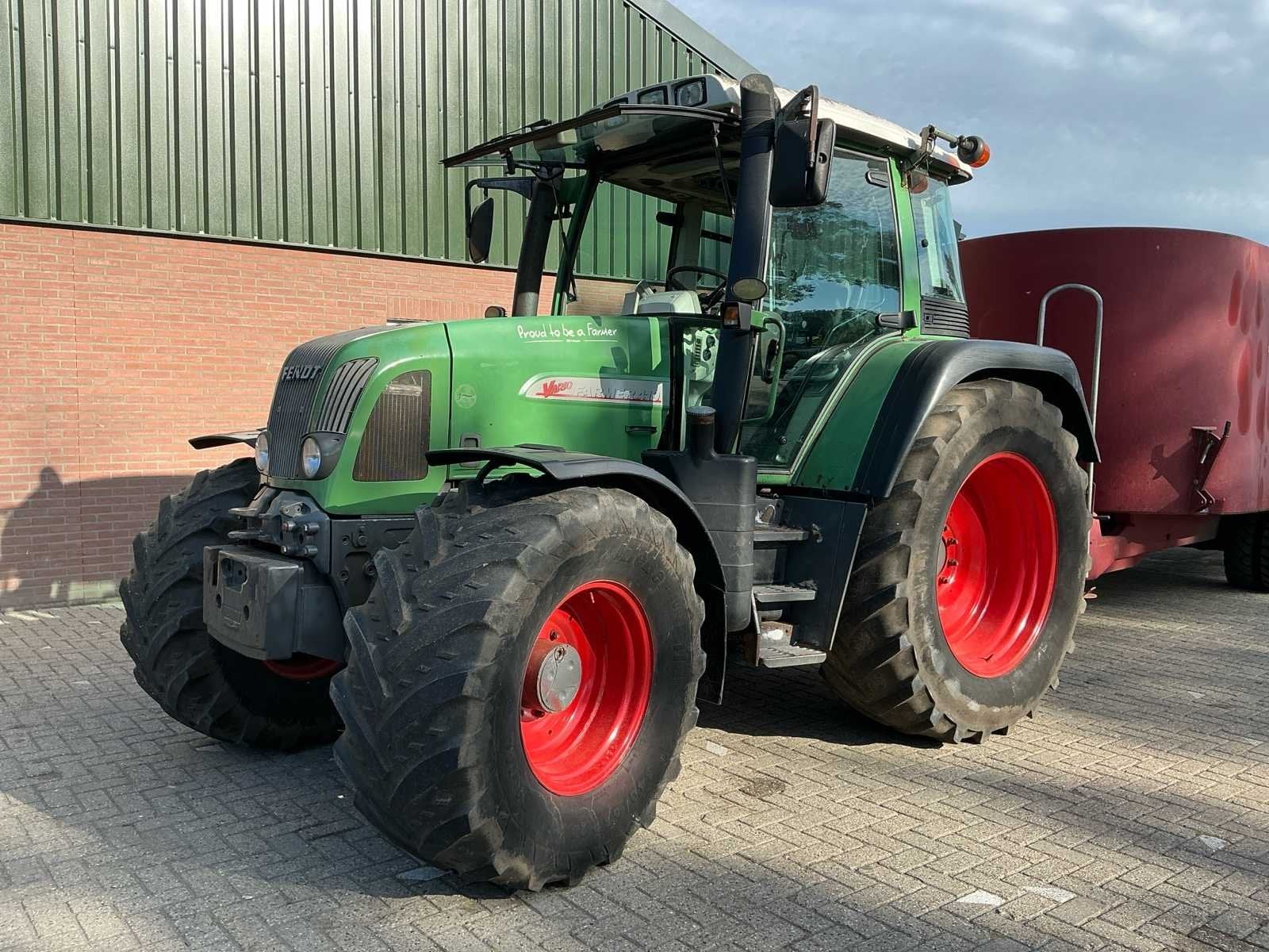 2001 Fendt Farmer 410 Vario Vierwielaangedreven landbouwtrac, Gebruikt, Fendt