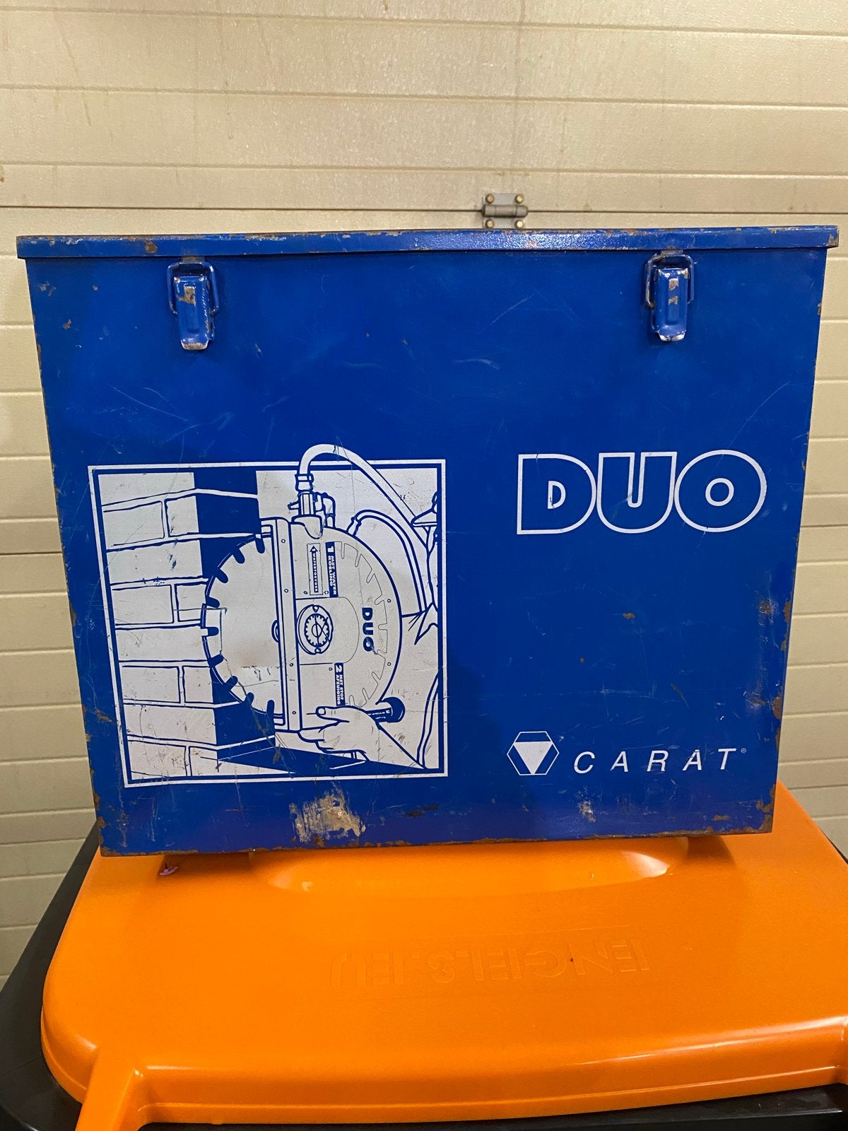 Duo Carat Muurzaag - Krachtige Zaagmachine voor Metselwerk, Gebruikt, 70 mm of meer, Overige typen, Ophalen of Verzenden