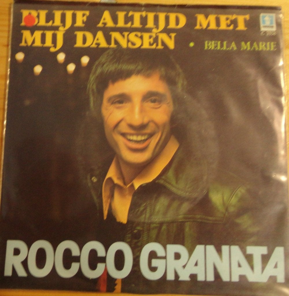Rocco Granata > Blijf altijd met mij dansen, Ophalen of Verzenden, Gebruikt, 7 inch, Nederlandstalig