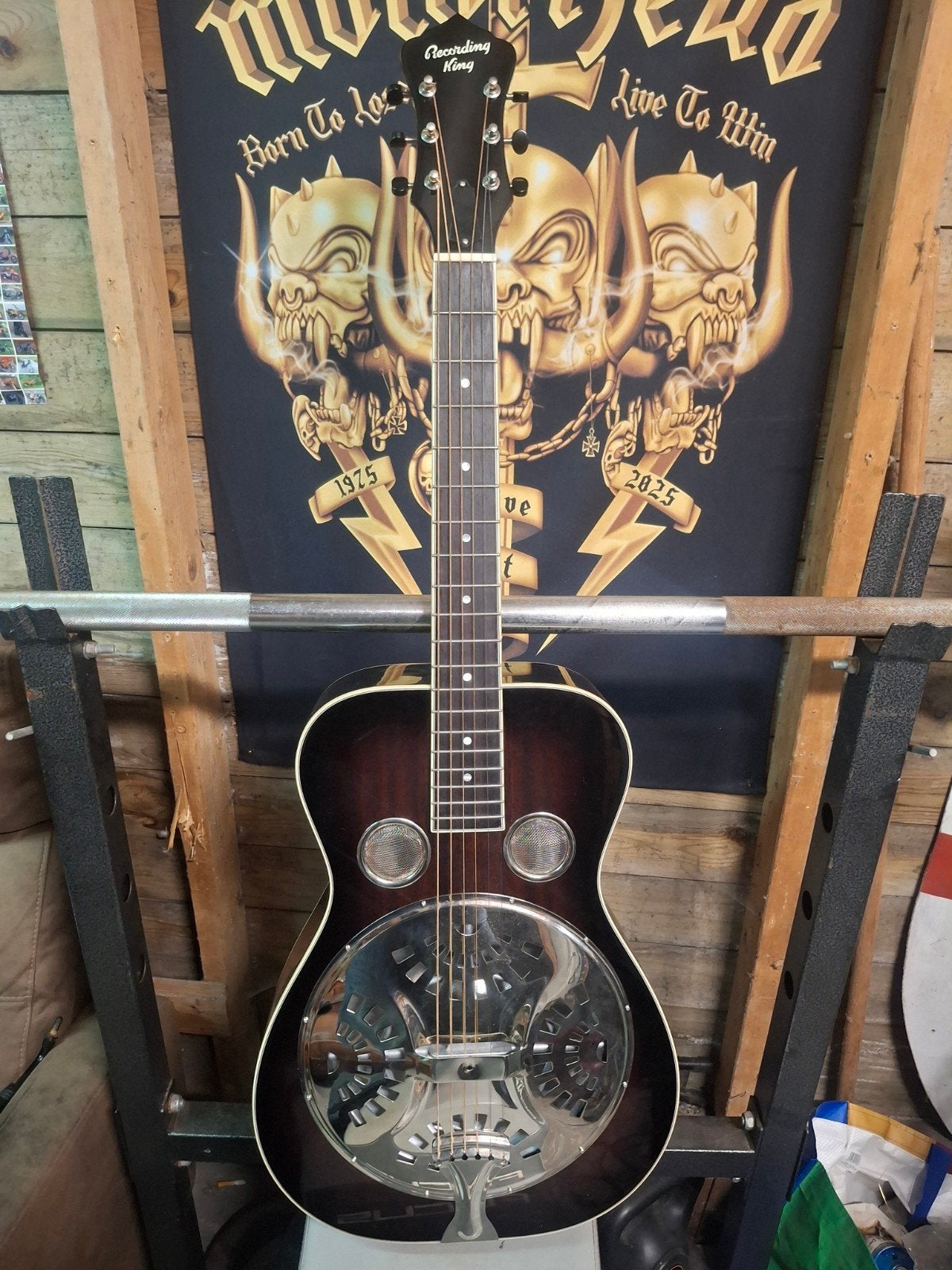 resonator gitaar, Ophalen of Verzenden, Zo goed als nieuw, Resonator- of Dobrogitaar