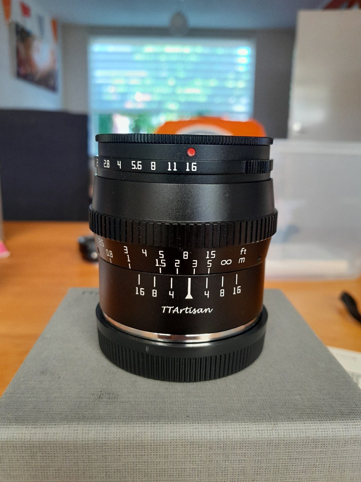 TTArtisan 50mm F1.2 EOS-M lens - Zo goed als nieuw, Audio, Tv en Foto, Fotografie | Lenzen en Objectieven, Overige merken, Ophalen of Verzenden
