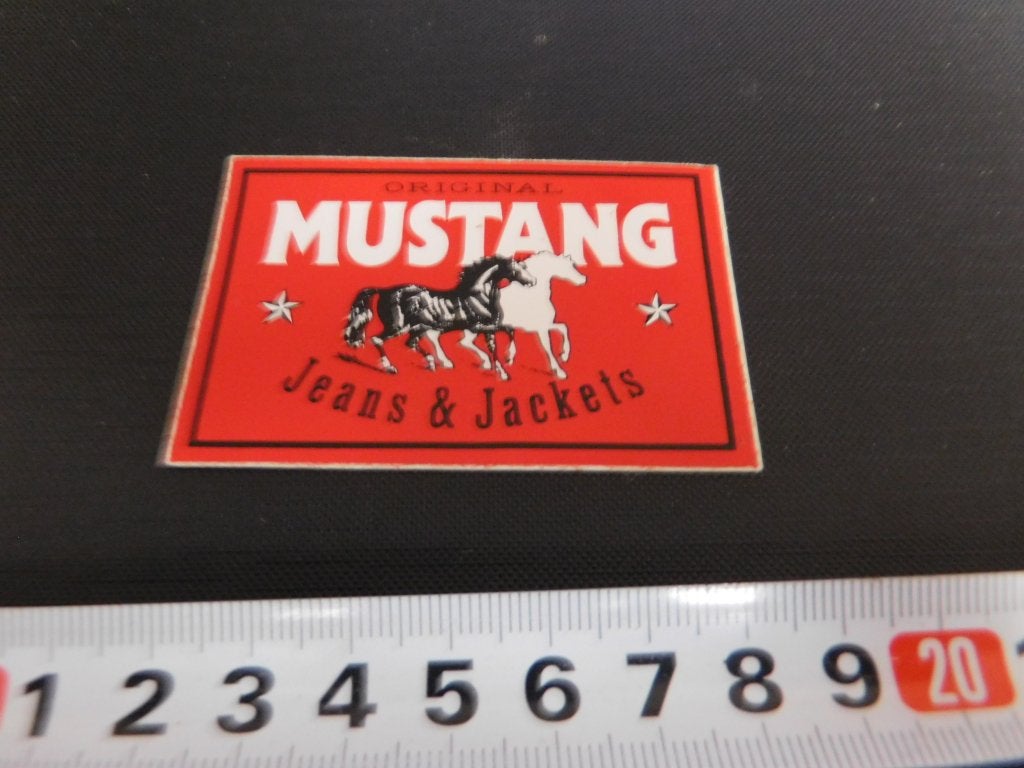 sticker original MUSTANG Jeans & jackets *, Ophalen, Zo goed als nieuw