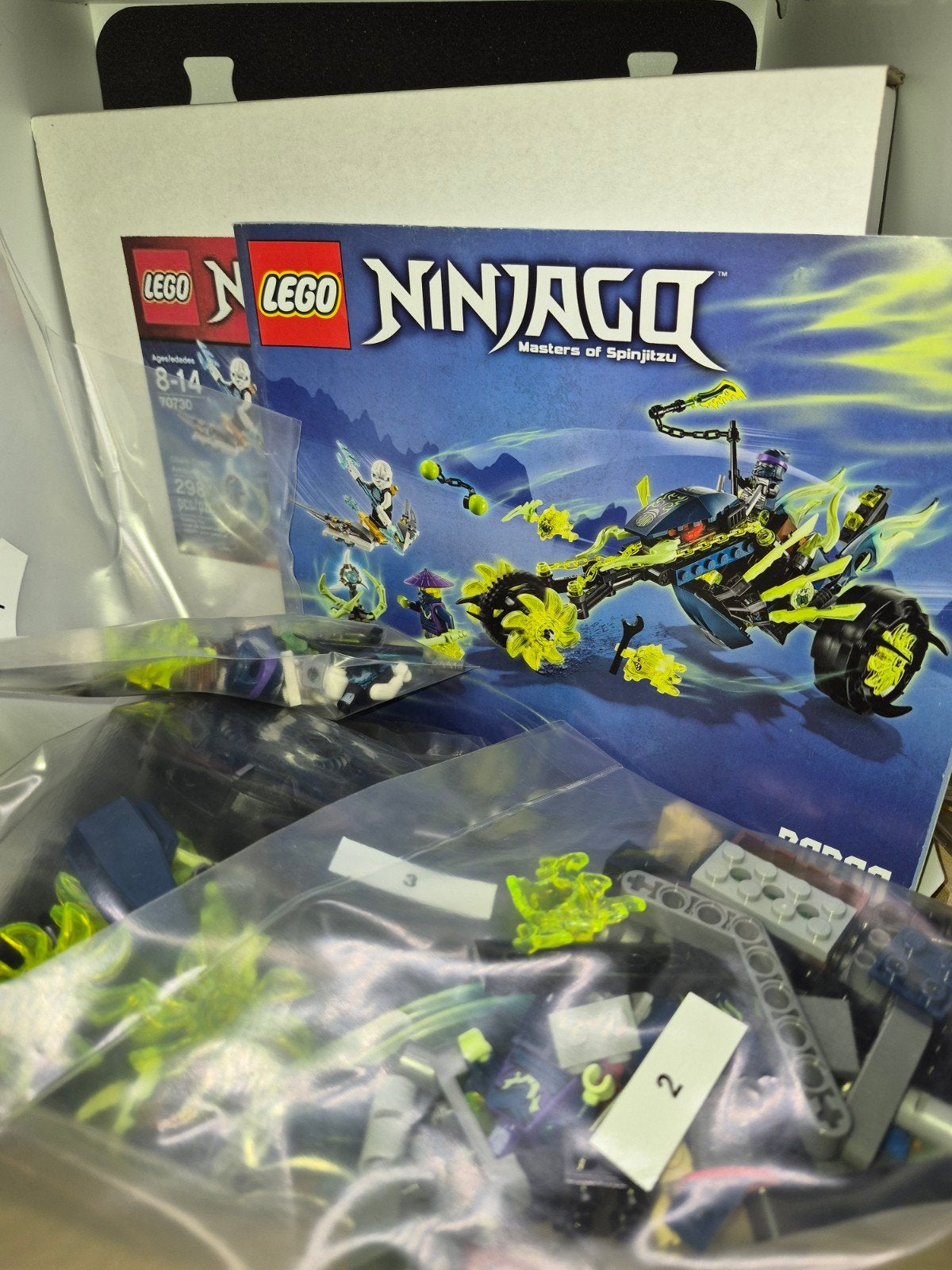 LEGO Ninjago 70730 Chain Cycle Ambush - Compleet, Ophalen of Verzenden