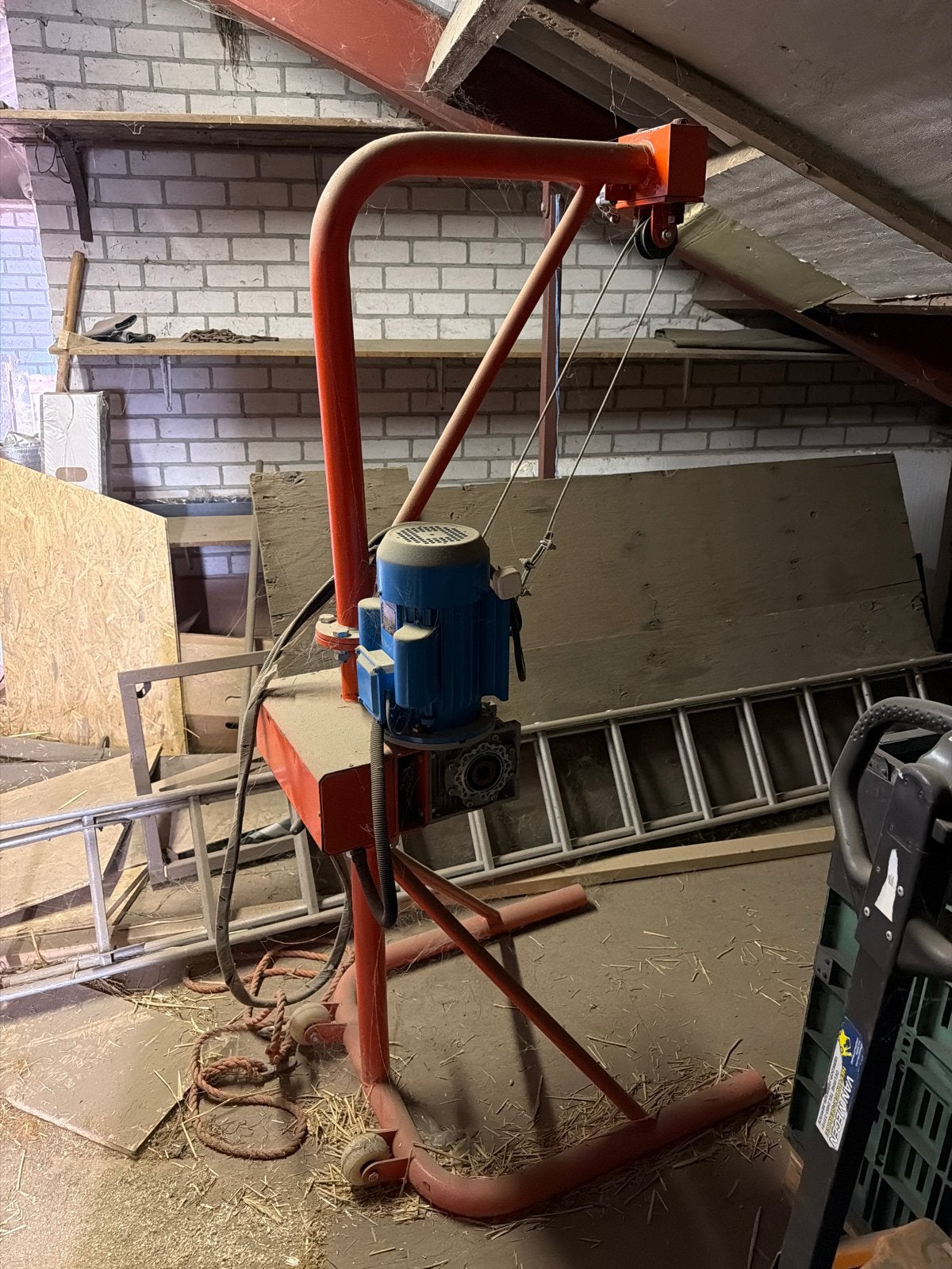 Elektrische lier op poot - 300 kg hefvermogen, Ophalen, Hijswerktuig