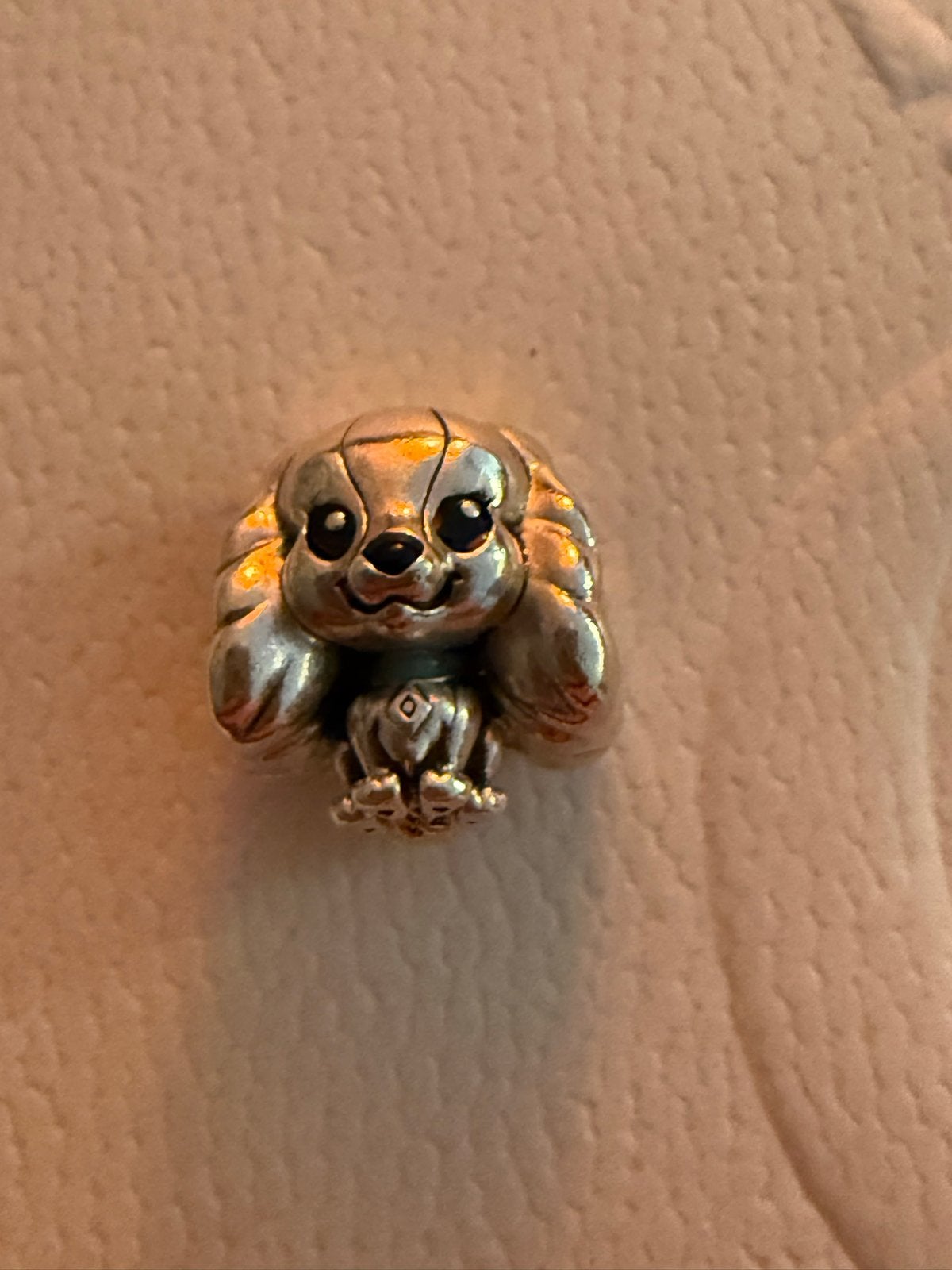 Pandora Disney Hond Bedel - Zilveren Bedel, Pandora, Ophalen of Verzenden, Zo goed als nieuw, 1 bedel
