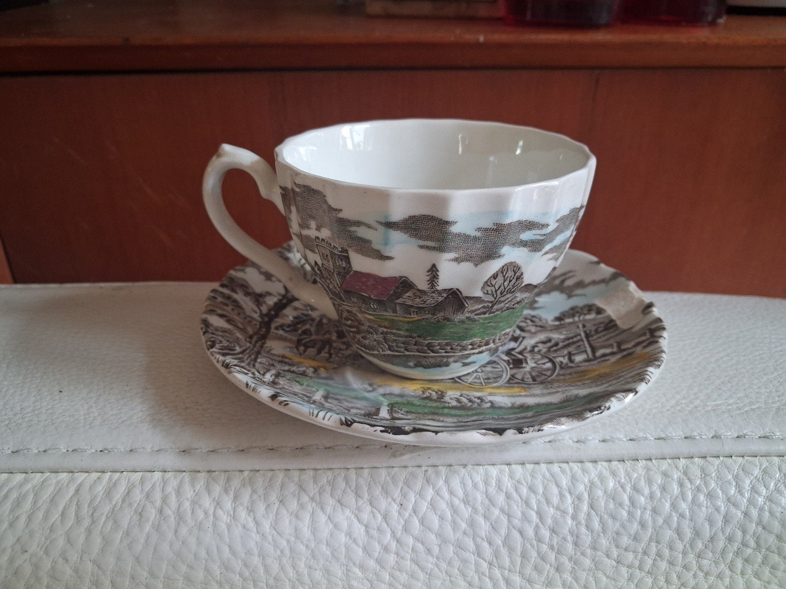 Myott royal mail kop en schotel, Antiek en Kunst, Antiek | Servies los, Ophalen of Verzenden