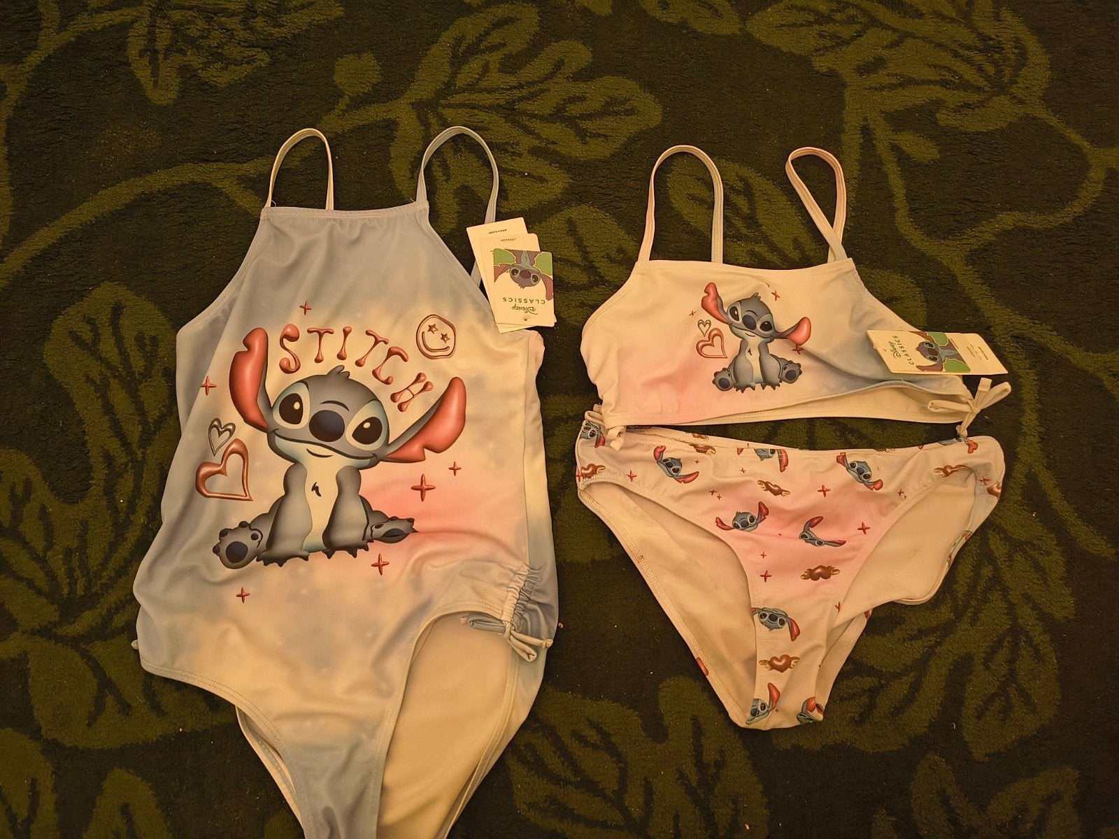 Nieuw Disney Stitch Badpak en Bikini maat 146/153 en 158/164, Ophalen of Verzenden, Nieuw, Disney, Meisje