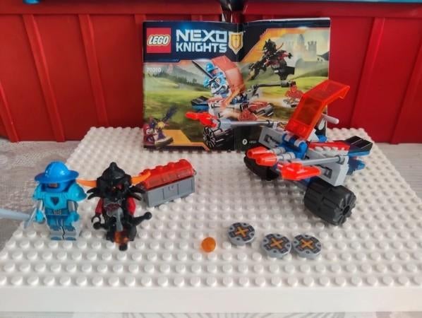 Lego Nexo Knights Knighton Battle Blaster 70310, Gebruikt, Overige thema's, Lego, Ophalen of Verzenden