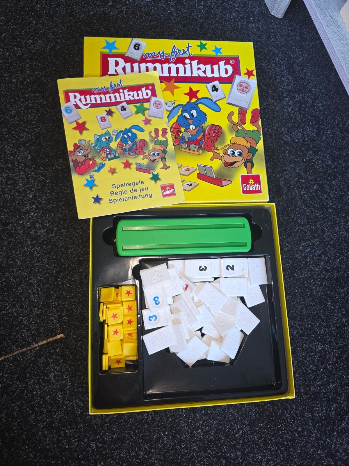 my frist rummikub, Drie of vier spelers, Ophalen of Verzenden, Zo goed als nieuw, Goliath