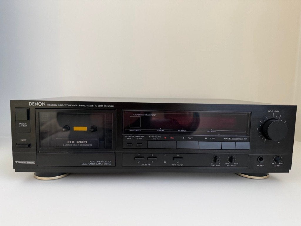 Denon DR-M14HX cassette deck, Ophalen of Verzenden, Enkel, Denon, Auto-reverse