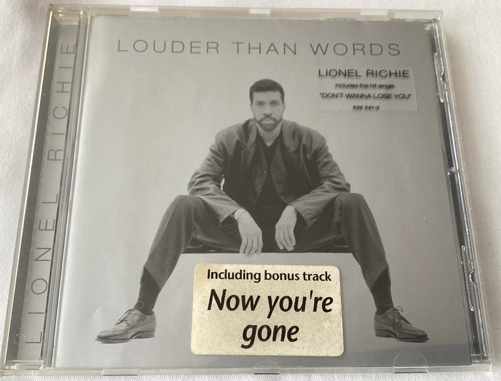 Lionel Richie Louder Than Words CD, Ophalen of Verzenden, Gebruikt, Pop, Album