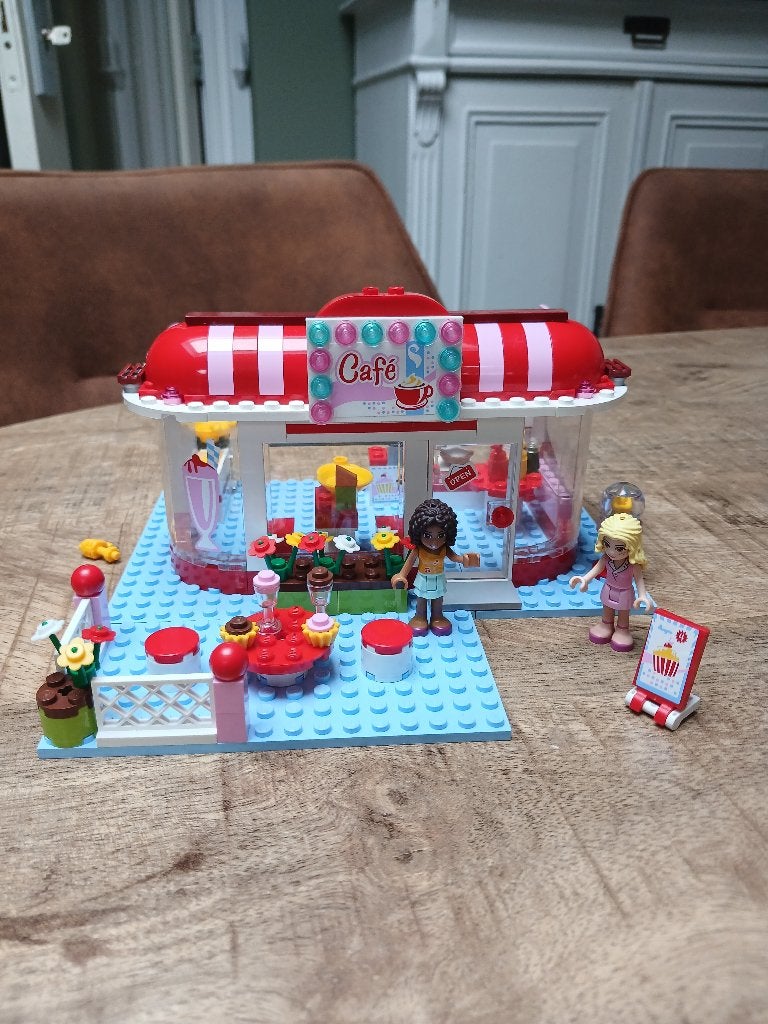 Lego friends city park café, Lego, Friends, Ophalen of Verzenden, Complete set