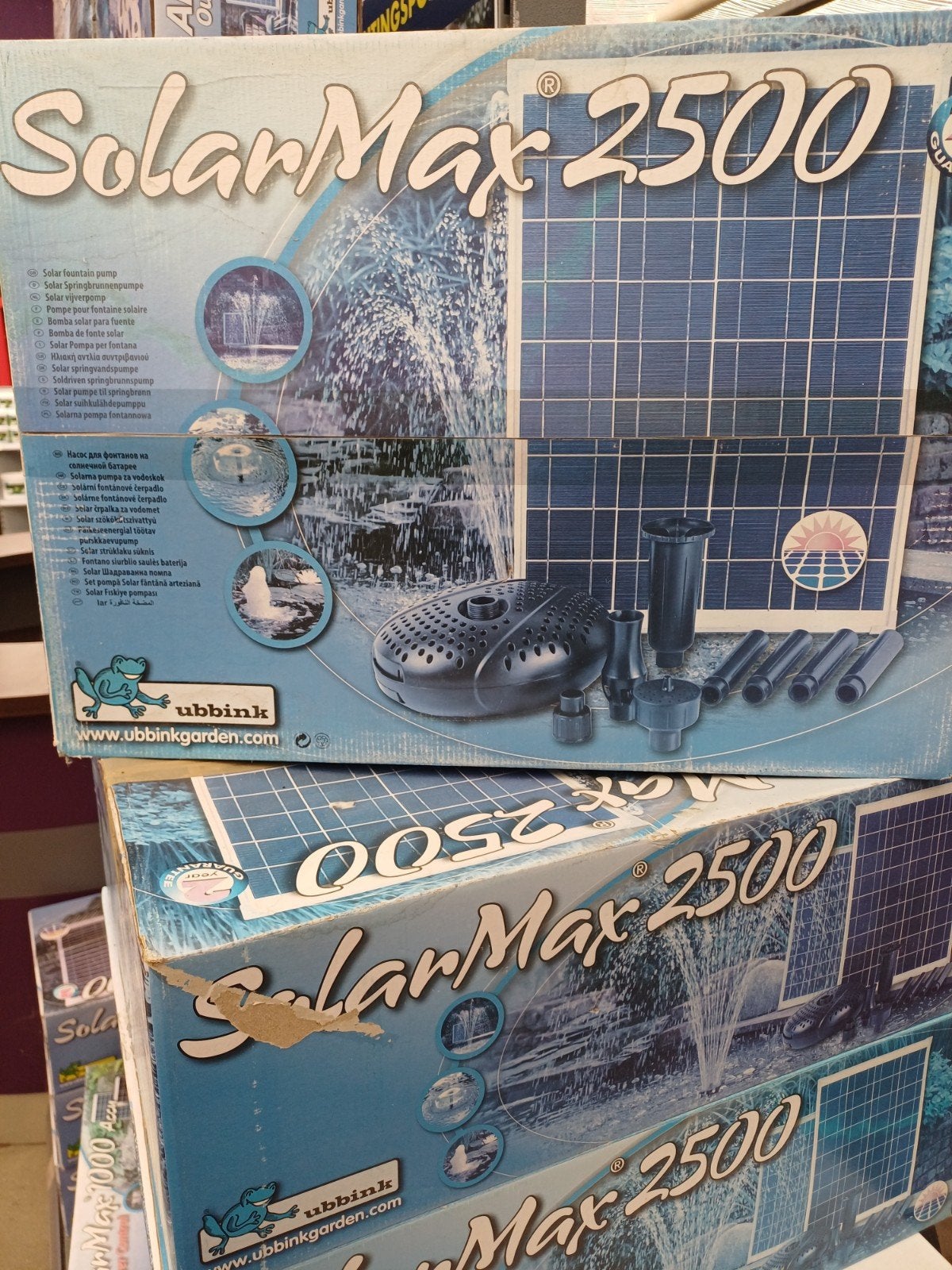 fonteinpomp solarmax zonne energie, Tuin en Terras, Ophalen of Verzenden, Nieuw