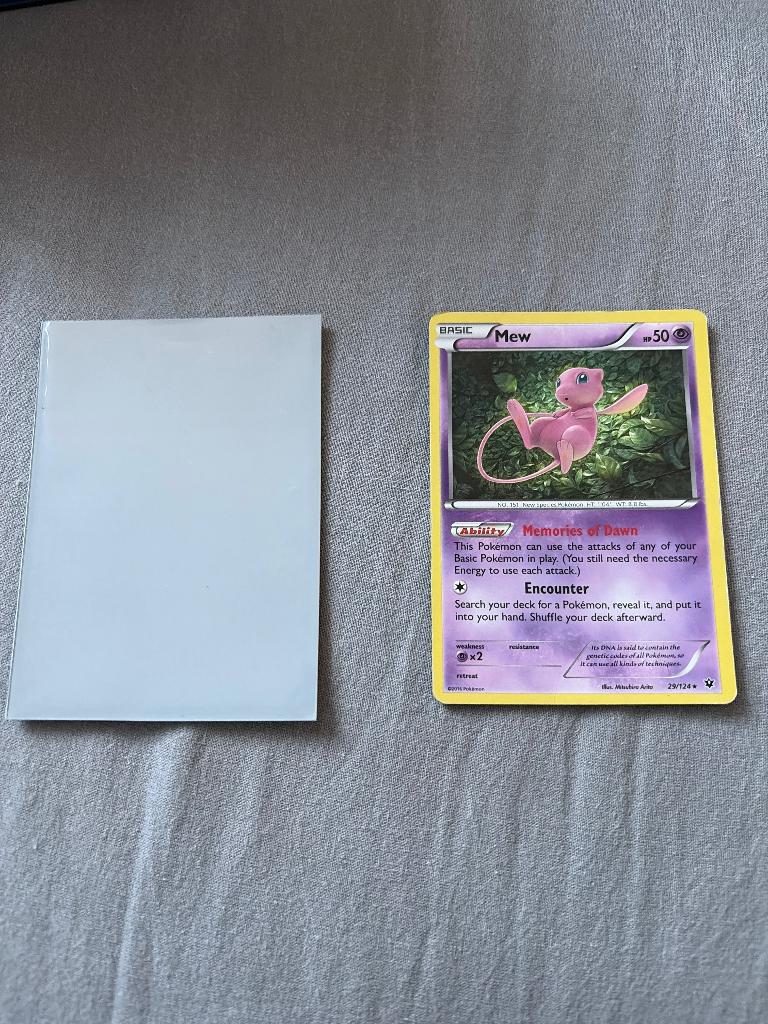 Mew 29/124, Hobby en Vrije tijd, Verzamelkaartspellen | Pokémon, Ophalen of Verzenden