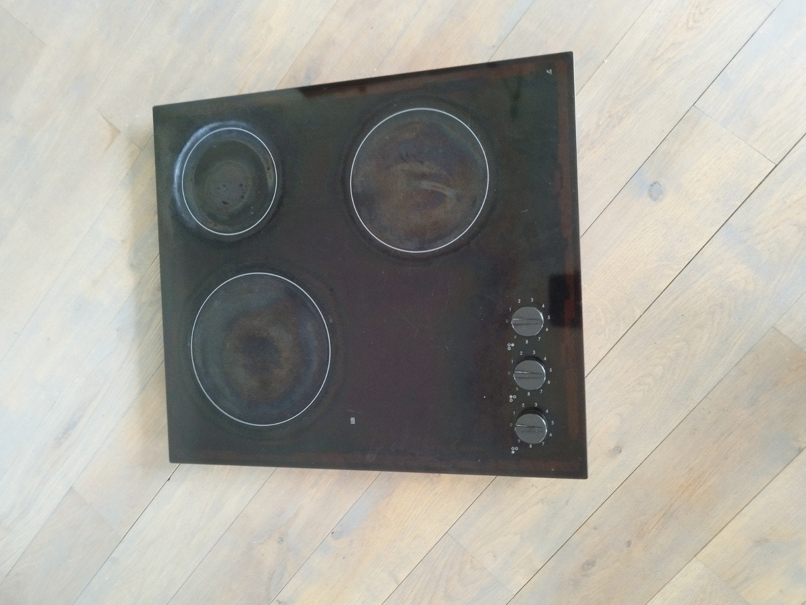 3 zone kookplaat met perilex stekker, Ophalen, Inbouw, Inductie, 3 kookzones of minder