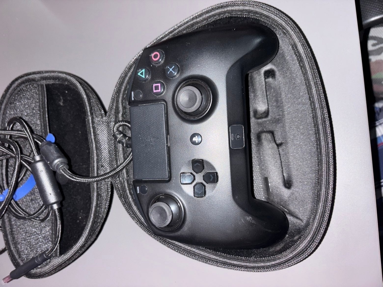 Razer Raiju Tournament Edition Controller PS4, Spelcomputers en Games, Ophalen of Verzenden, Gebruikt, Controller, PlayStation 4