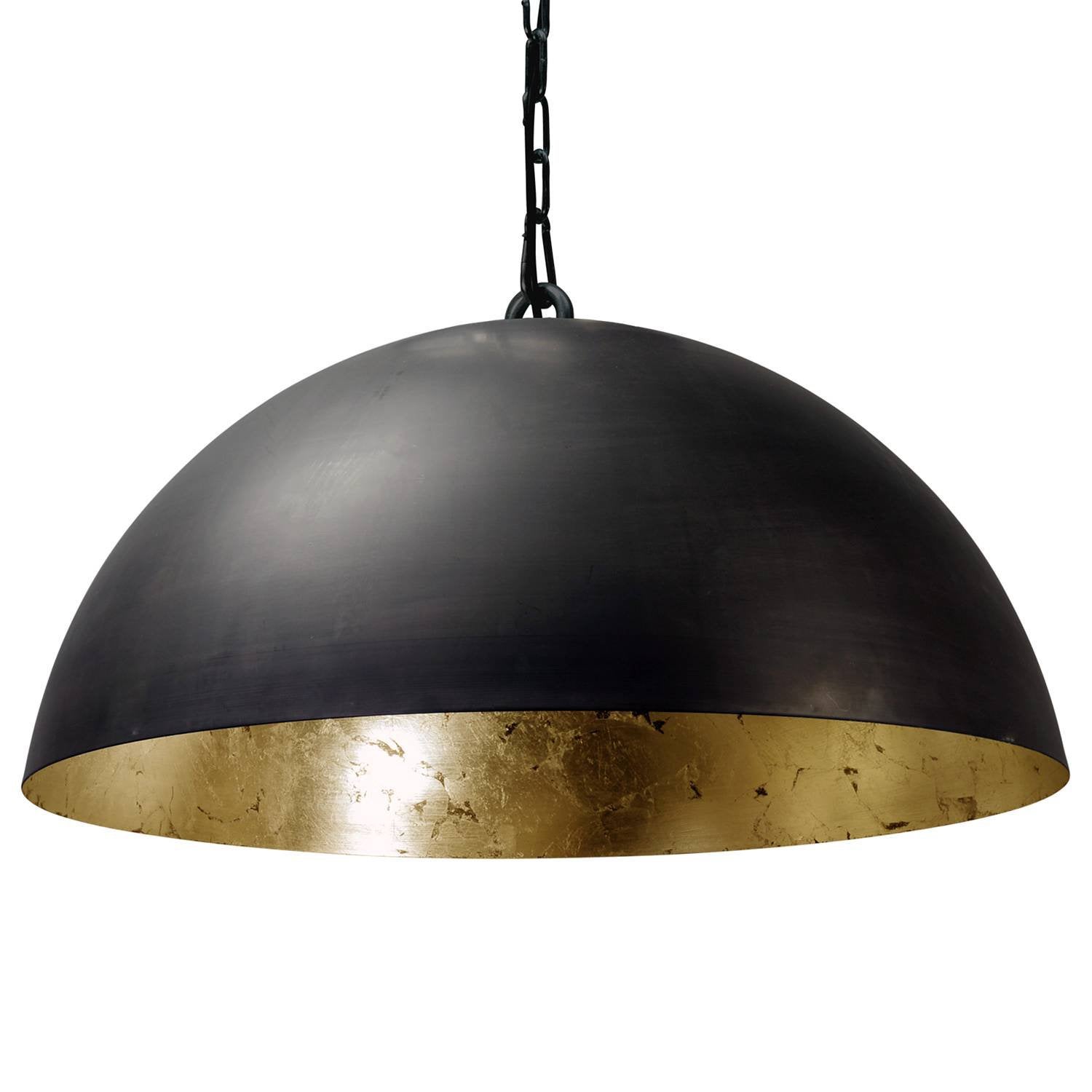 Masterlight Larino Luxe Hanglamp - Zwart/Goud Ø50cm, Ophalen, Zo goed als nieuw, Metaal