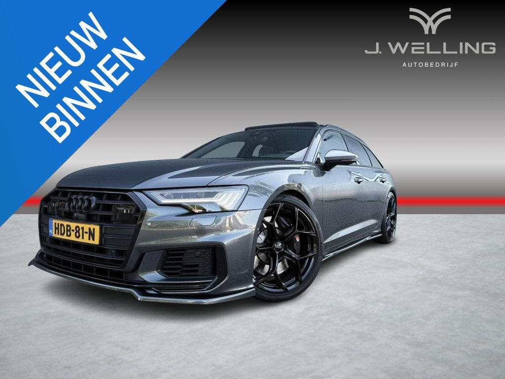 Audi A6 Avant S6 TDI quattro pano Luchtvering B&O 3D, Auto's, Audi, Automaat, 15 km/l, Gebruikt, Startonderbreker