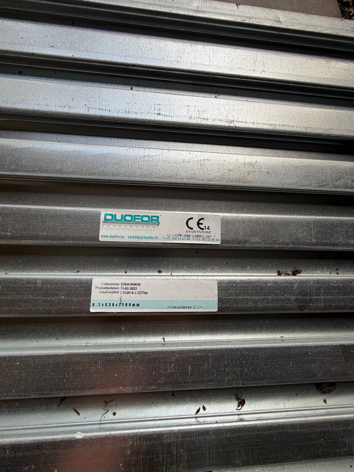Zwaluwstaartplaat 220x63 4 stuks, Ophalen, Nieuw, Overige materialen, Minder dan 20 mm