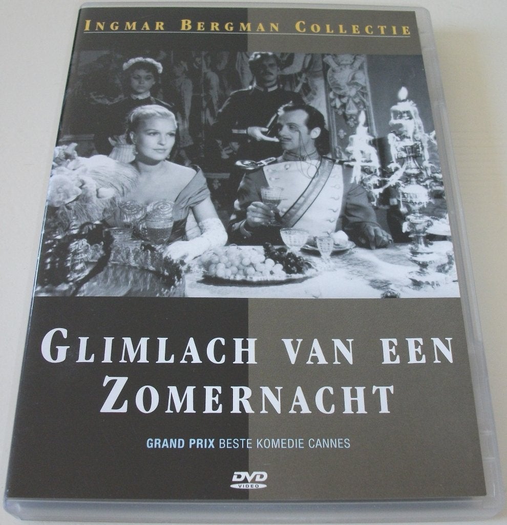 Dvd *** GLIMLACH VAN EEN ZOMERNACHT *** Ingmar Bergman, Cd's en Dvd's, Scandinavië, Komedie, Ophalen of Verzenden, Zo goed als nieuw
