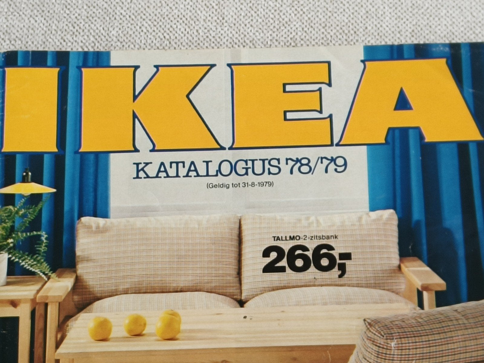 1978, EERSTE IKEA CATALOGUS , NEDERLANDS, ZIE OOK JAREN '80, Verzenden, Gelezen, Overige onderwerpen