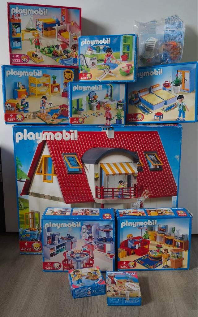 Playmobil groot huis + alle kamers – NIEUW (ongeopend), Kinderen en Baby's, Speelgoed | Playmobil, Ophalen of Verzenden, Nieuw