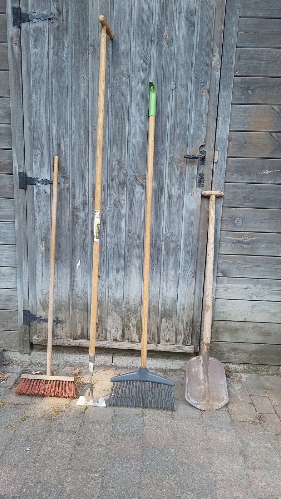 Tuingereedschap, Ophalen, Gebruikt, Hark