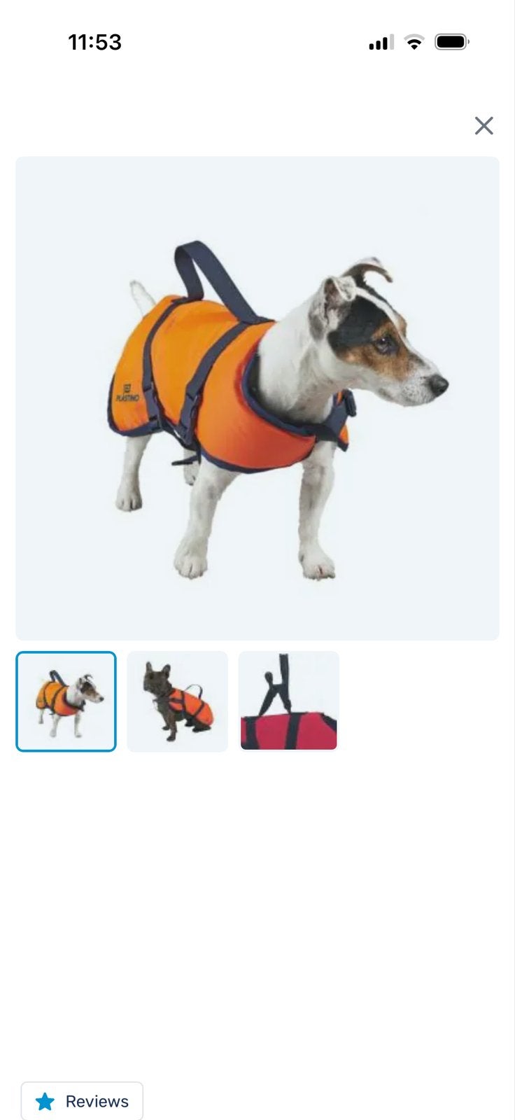 Plastimo hondenzwemvest maat S NIEUW WP25€, Ophalen of Verzenden, Nieuw