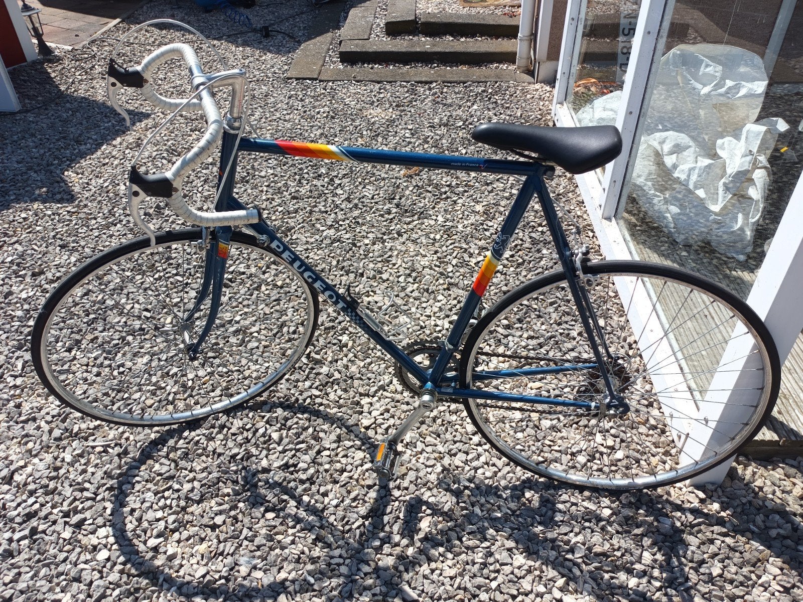 Peugeot Avoriaz racefiets uit het midden/eind 80, 28 inch, Gebruikt, 10 tot 15 versnellingen, 61 tot 65 cm