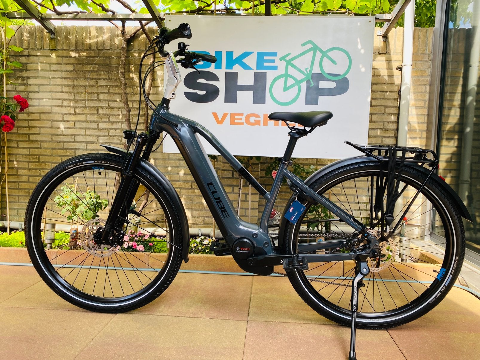 Cube touring Bosch Middenm Performance Line.Accu 500Wh.km289, Fietsen en Brommers, Elektrische fietsen, Ophalen of Verzenden, Zo goed als nieuw